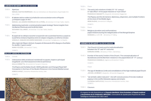 Diptico EXTRA ECCLESIAM